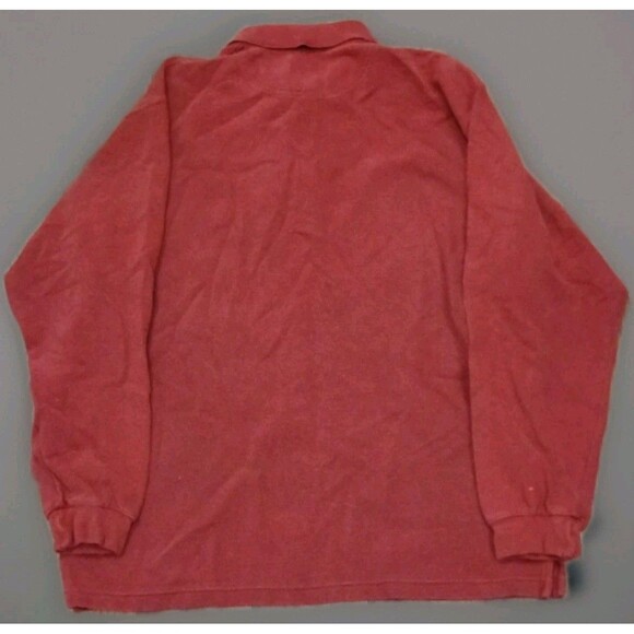 Vintage Duck Head Men’s Medium Red Long Sleeve Polo Old Money Southern Prep EUC - Picture 3 of 5